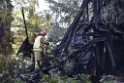 Grossfeuer Einfamilienhaus Siegburg Muehlengrabenstr P1095